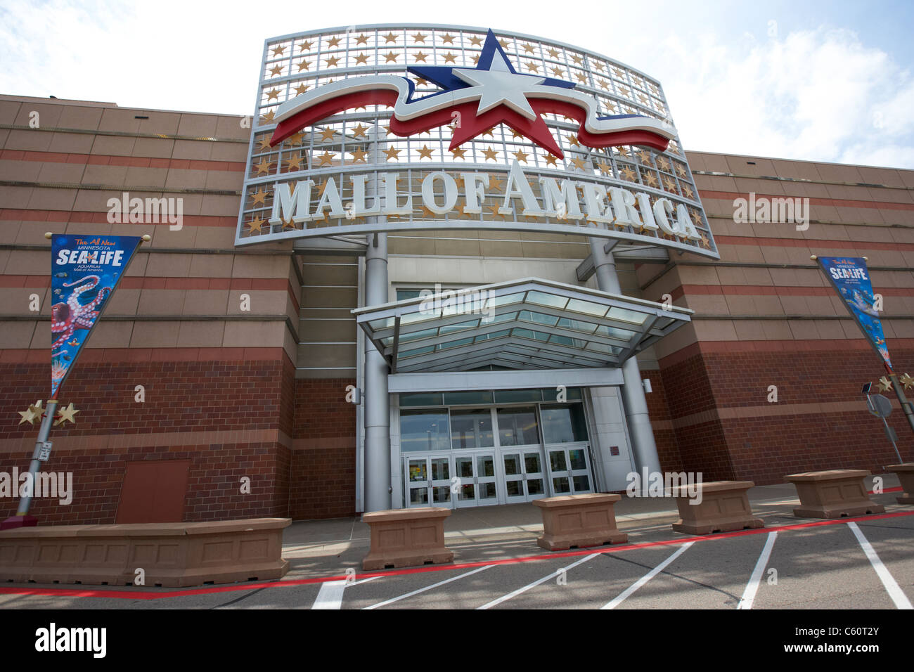 Mall of America de Bloomington au Minnesota, États-Unis d'Amérique Banque D'Images