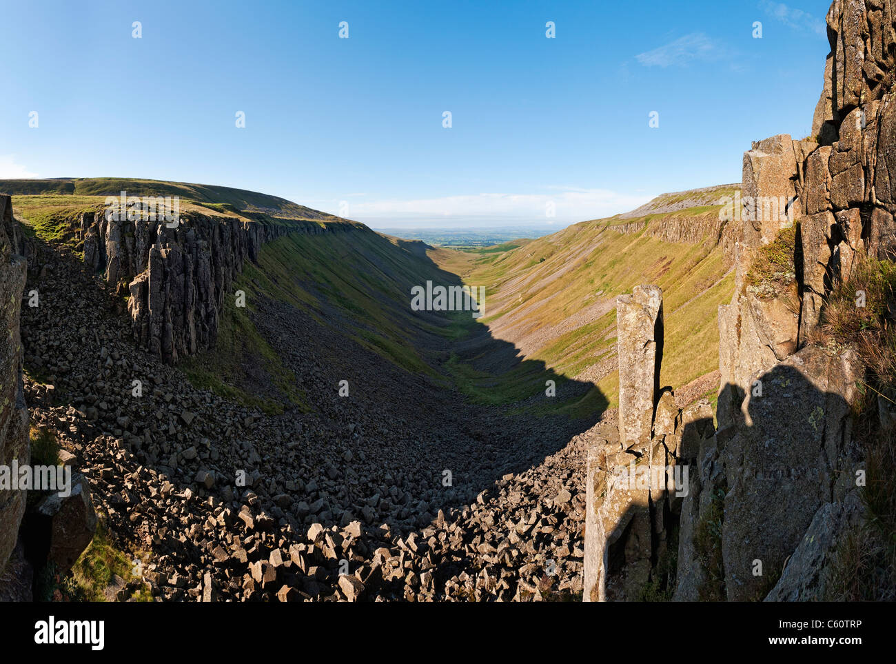 À la Coupe du haut vers le bas de l'est de Nick Banque D'Images