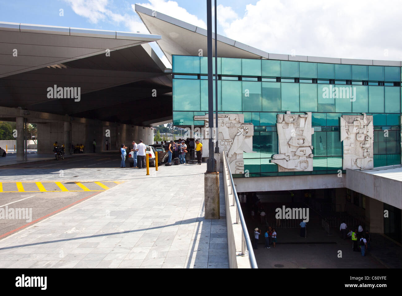 L'aéroport de La Aurora, Guatemala City, Guatemala Banque D'Images