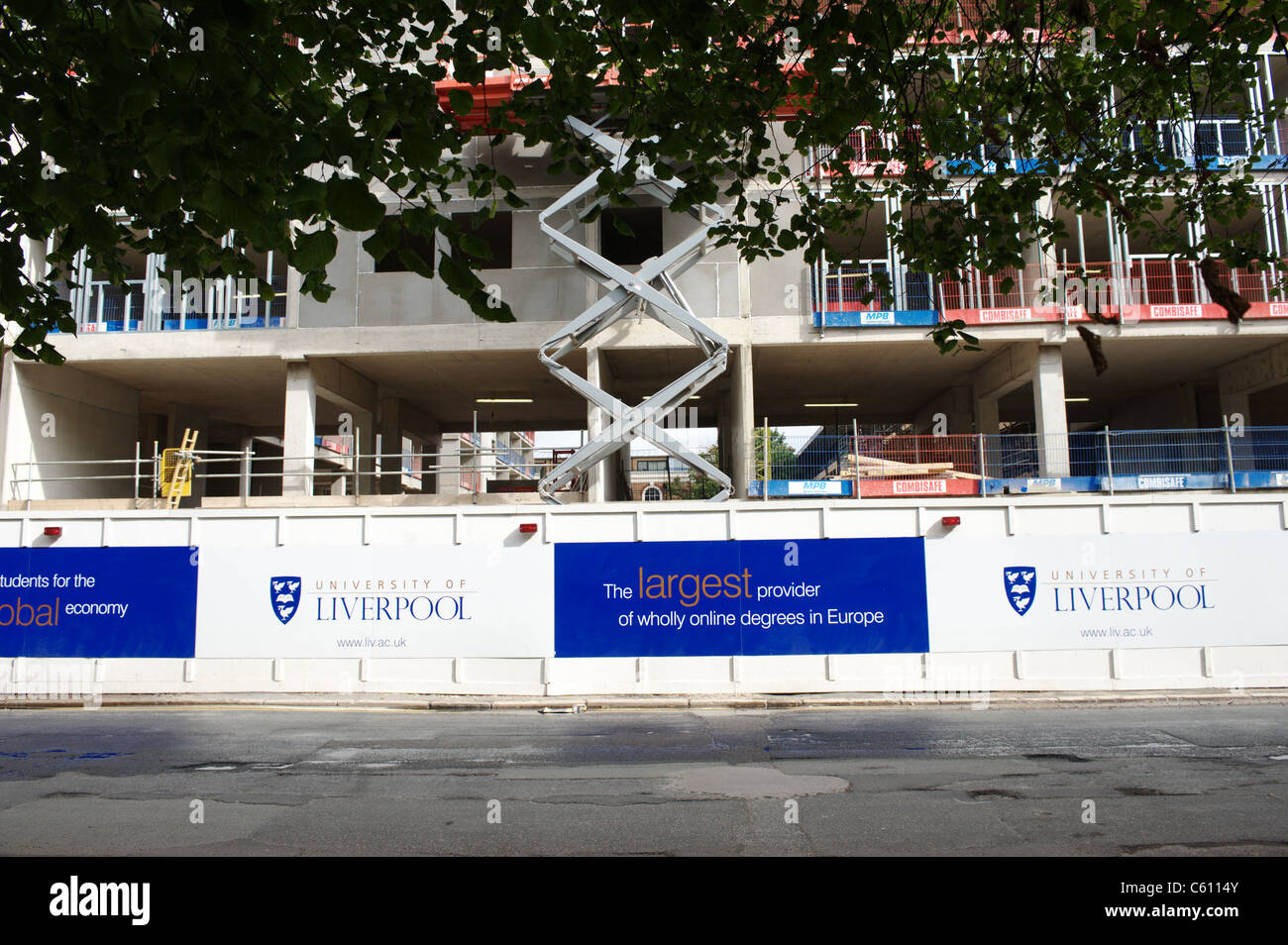 Université de Liverpool commence un £600m de l'investissement, Merseyside, England, UK Banque D'Images