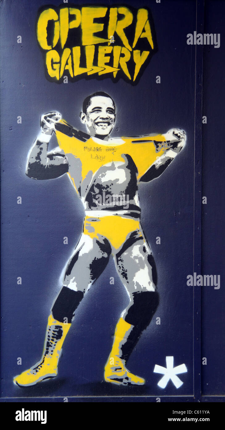 Barack Hussein Obama II est le 44e et actuel Président des États-Unis. Banque D'Images