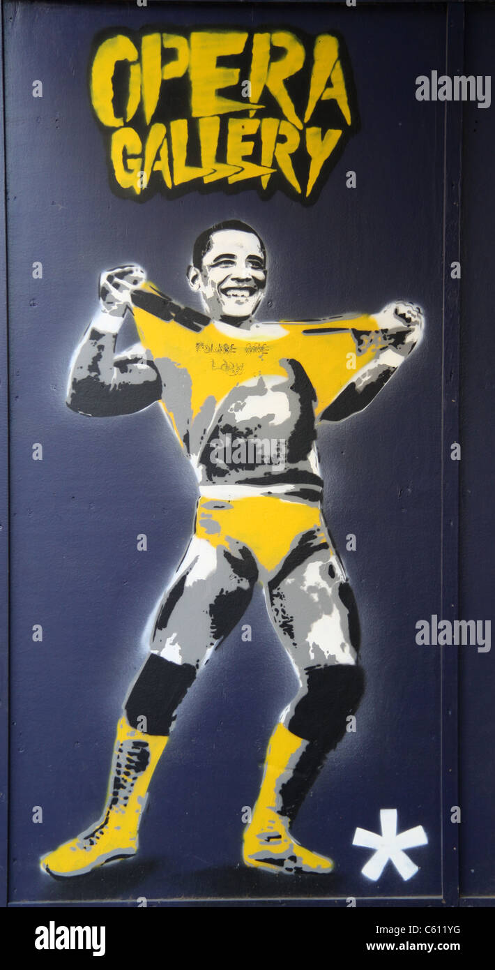 Barack Hussein Obama II est le 44e et actuel Président des États-Unis. Banque D'Images