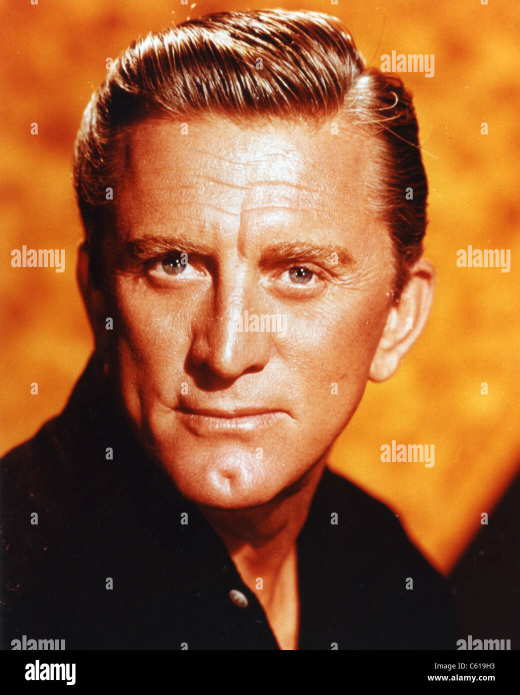KIRK DOUGLAS Acteur et producteur de film américain de 1958 Banque D'Images
