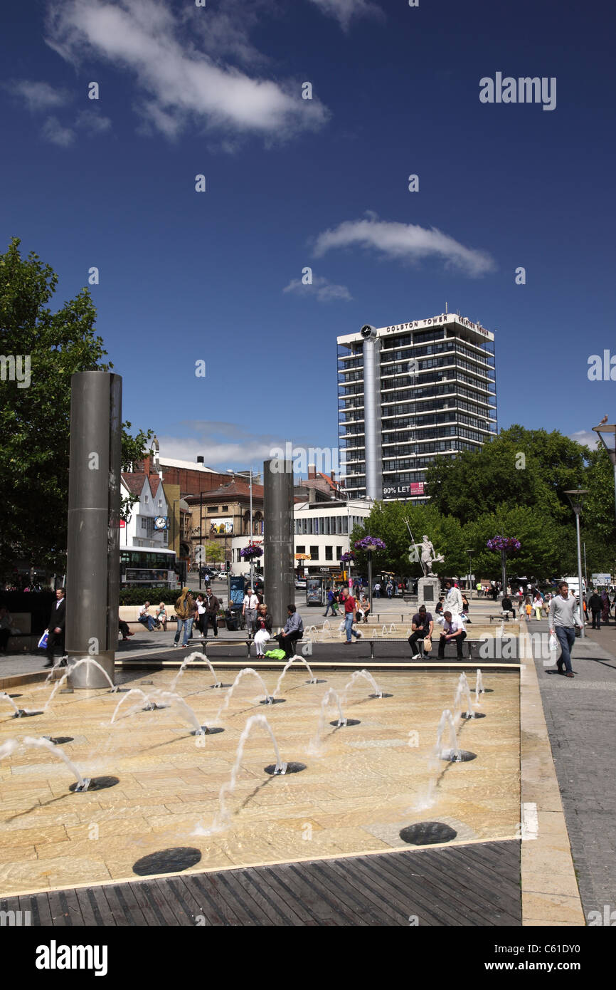 St Augustines Parade, Bristol Banque D'Images