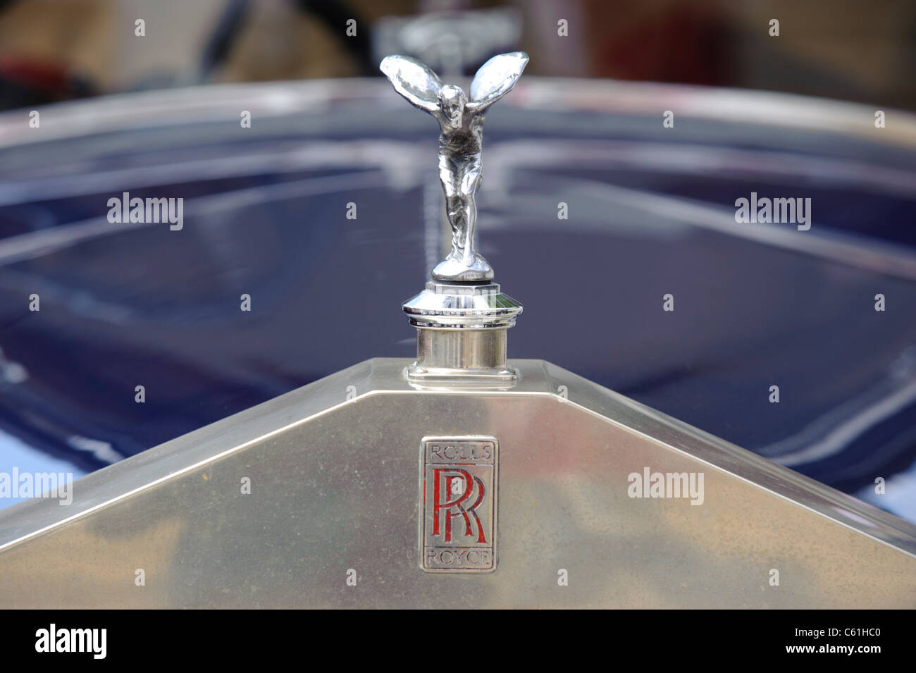 Oldtimer rally en Allemagne pendant au moins 80 ans voitures anciennes avec Rolls-royce Emily Banque D'Images