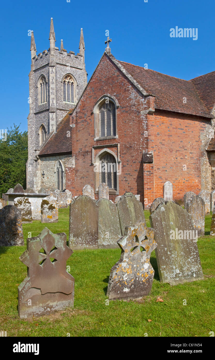 Église St Marys, Hartley Wintney, Hampshire, Angleterre Banque D'Images