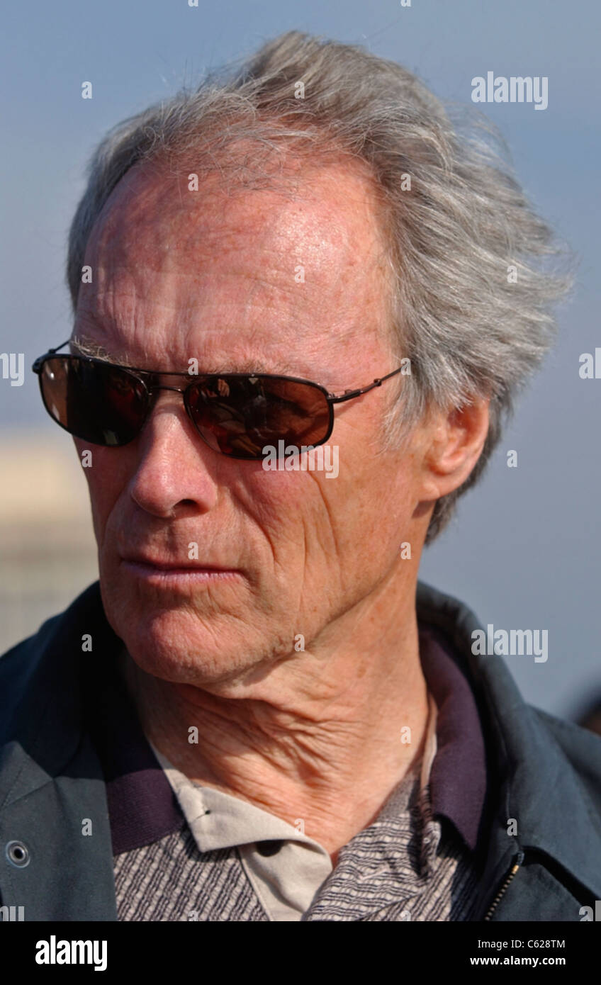 Clint Eastwood Hollywood légende icône Dirty Harry Banque D'Images