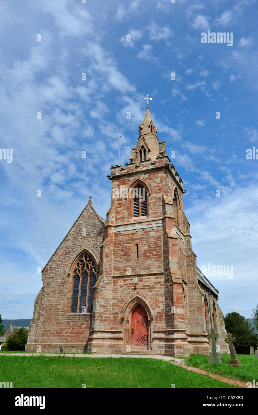 Église de Saint John. Skirwith, Cumbria, Angleterre, Royaume-Uni, Europe. Banque D'Images