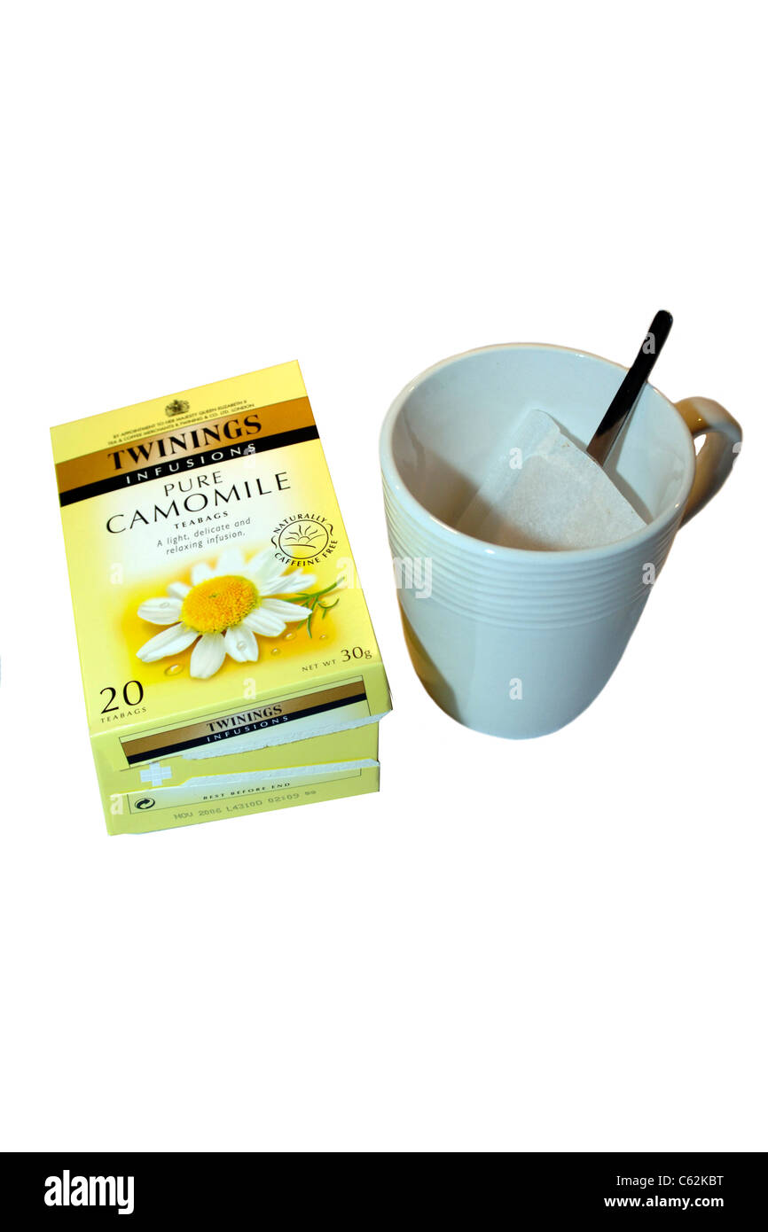 Twinings Camomille Et Miel 20 Sachets De Thé - Un Paquet De 4