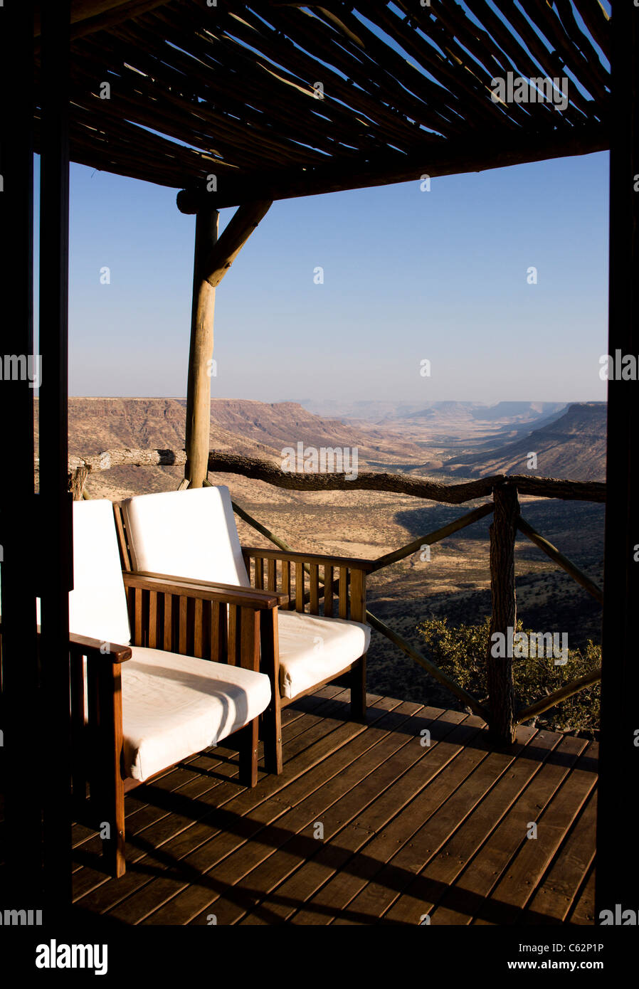 Grootberg Lodge, Damaraland, Namibie, Kaokoveld. Banque D'Images