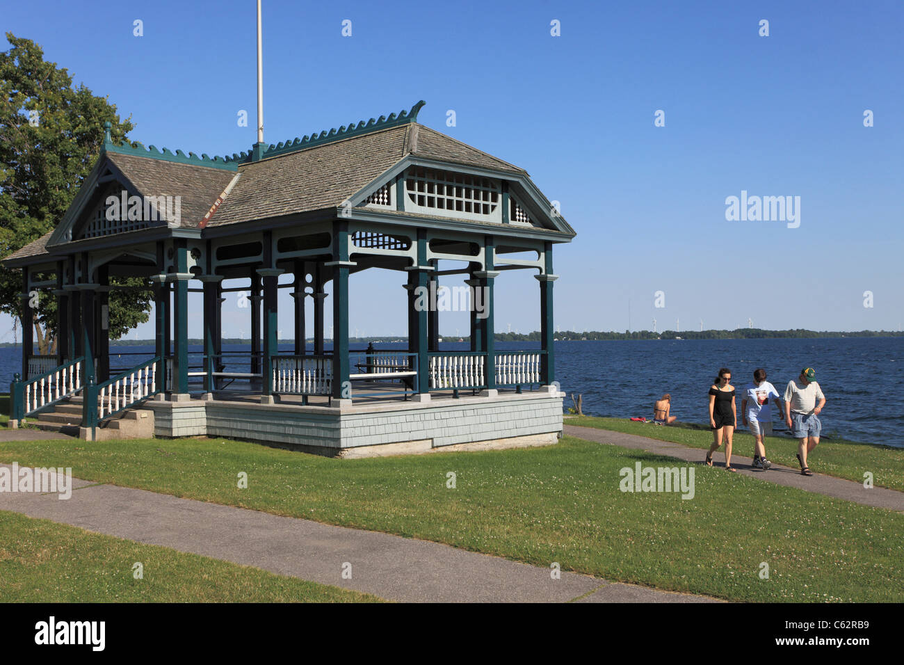 Le Canada, l'Ontario, Kingston, le lac Ontario, Banque D'Images