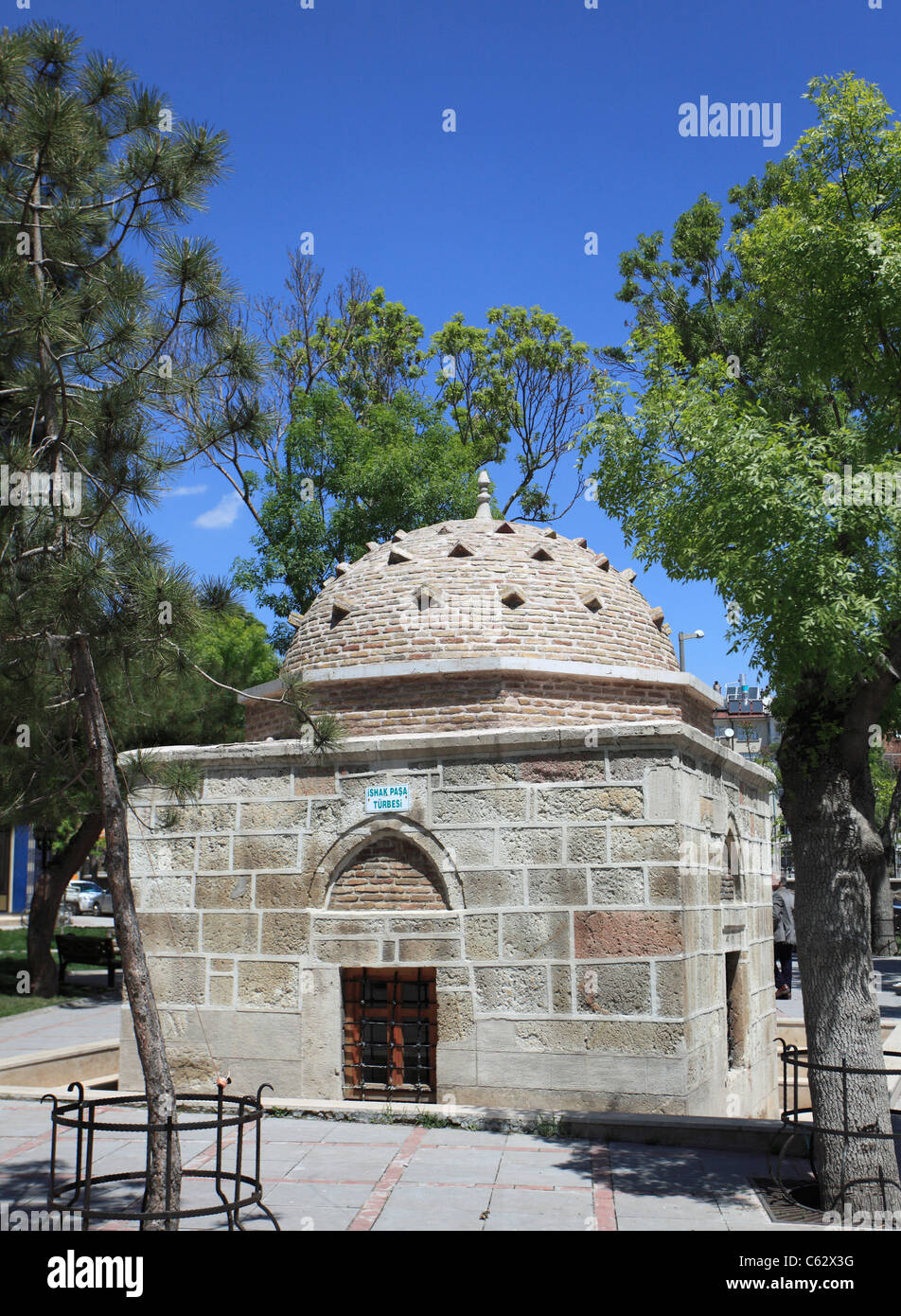La Turquie, Konya, tombeau de Isak Pacha, Banque D'Images