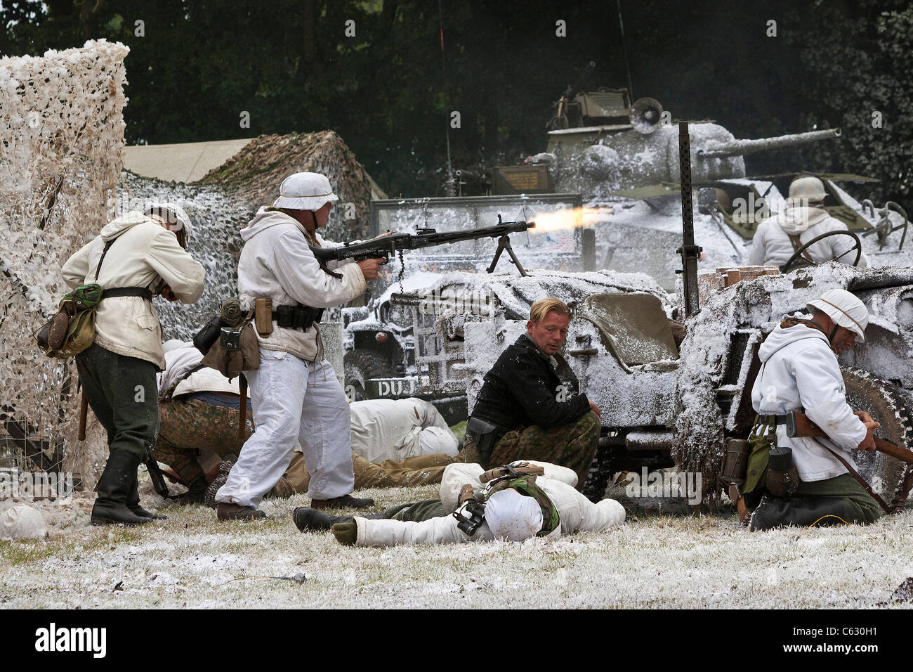 La guerre et de la Paix 2011 de Kent UK Banque D'Images