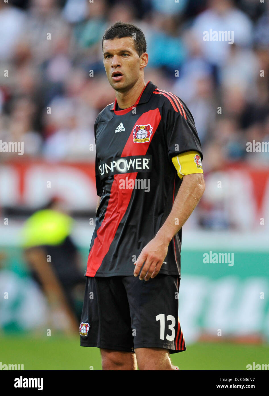 Michael Ballack, Bayer 04 Leverkusen Banque D'Images