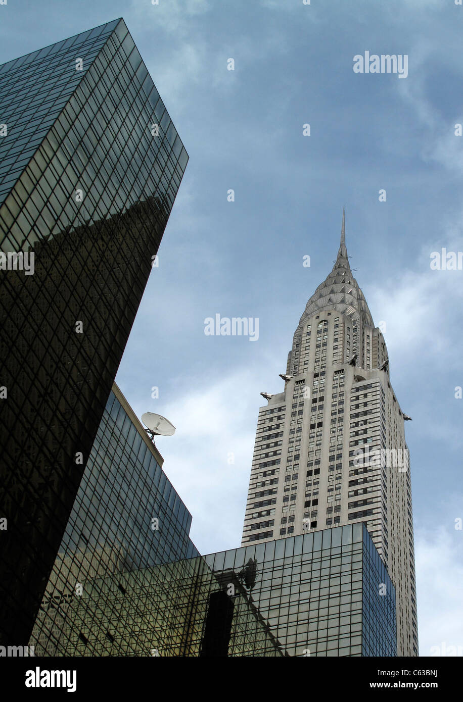 Chrysler Building, NEW YORK Banque D'Images