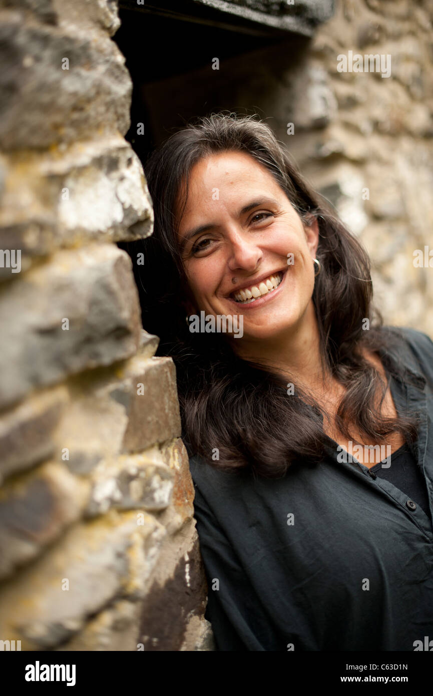 Poète, écrivain et éditeur JASMINE DONAHAYE Banque D'Images