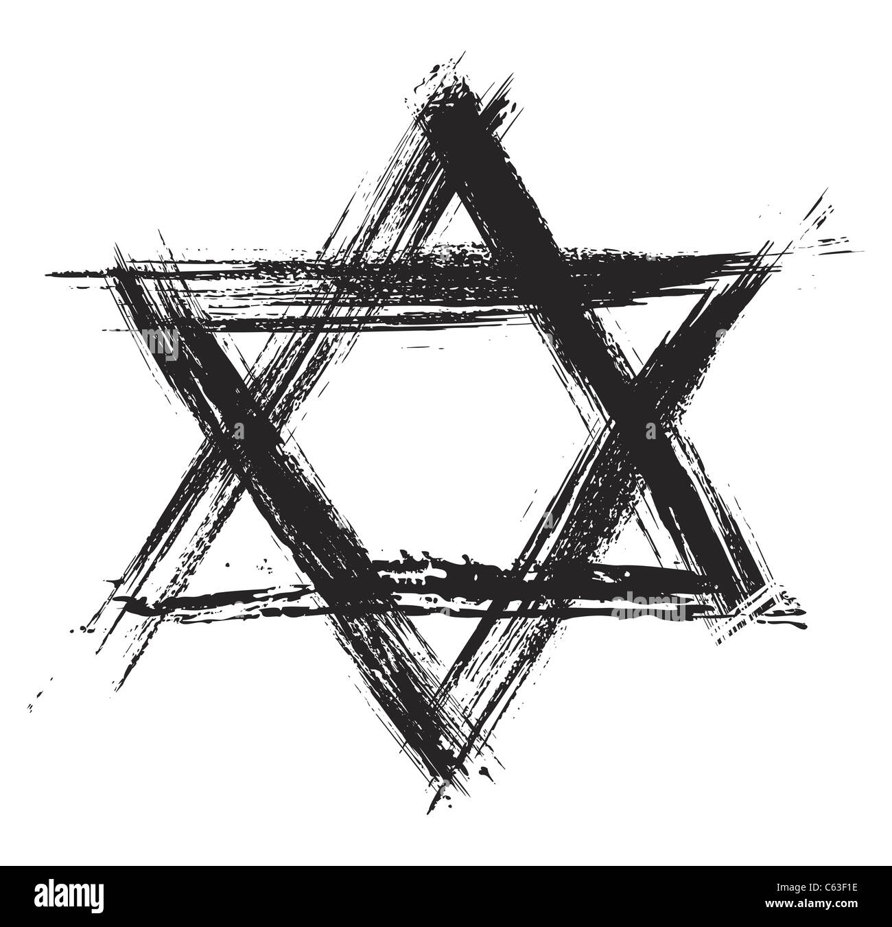 Symbole du judaïsme Banque D'Images