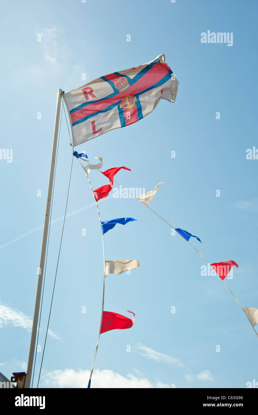Pavillon de la Royal National Lifeboat Institution Banque D'Images