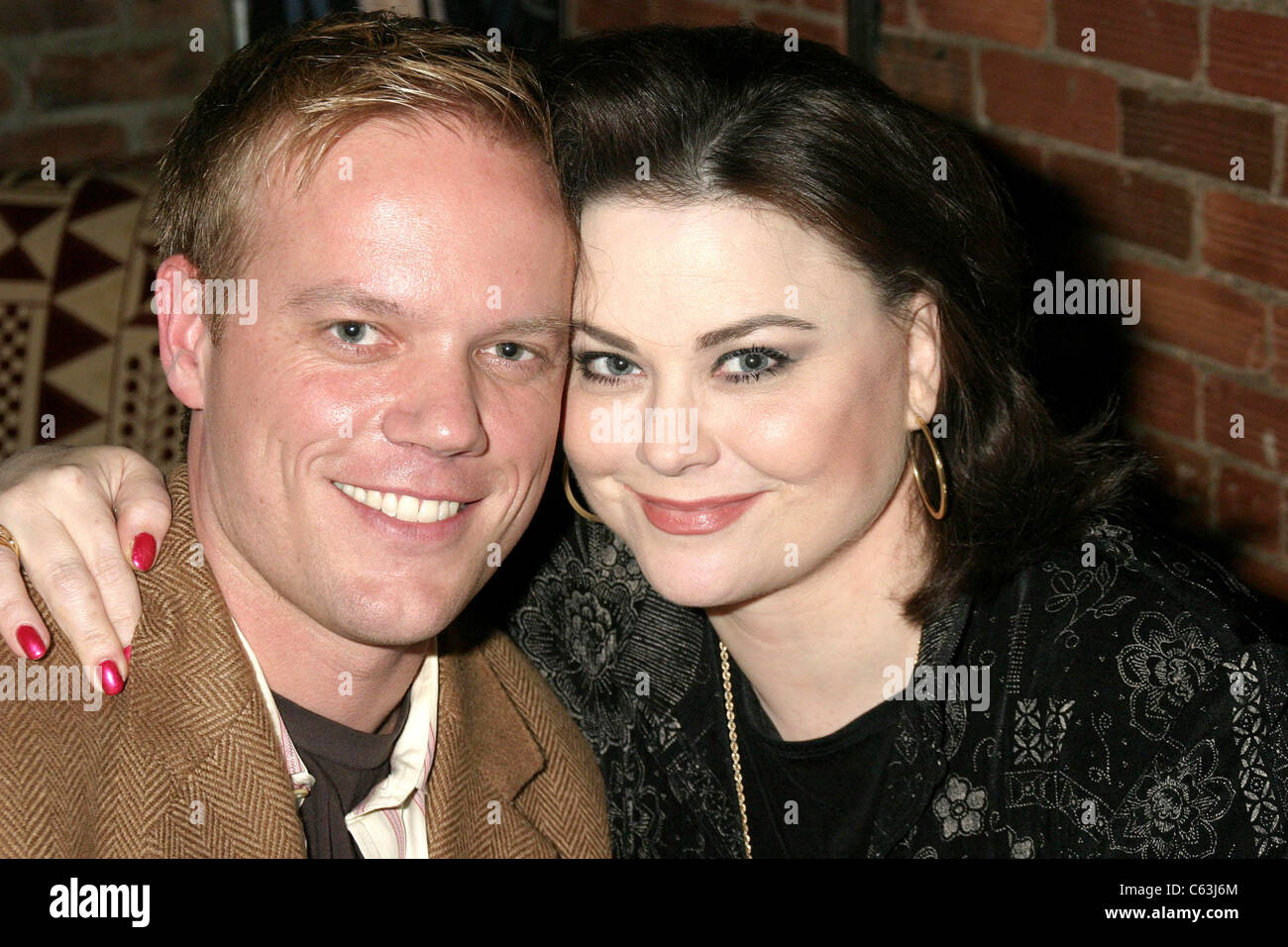 Jason Moore, Delta Burke à l'after-party pour le show-business en première mondiale au Festival du film de Tribeca, Tribeca Grill, New York, Banque D'Images