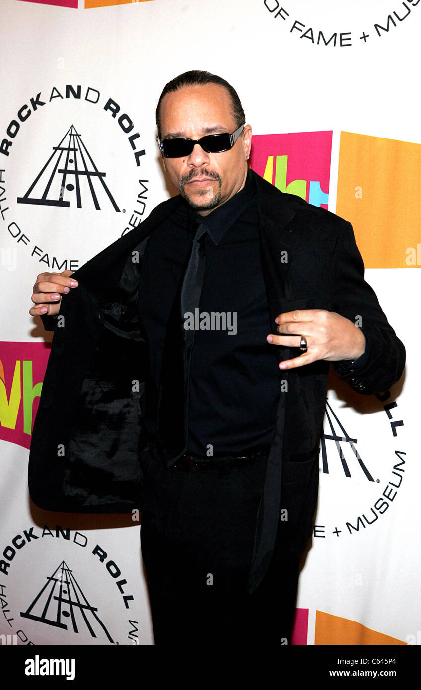 Ice T au niveau des arrivées pour 20e édition du Rock & Roll Hall of Fame de la cérémonie, l'hôtel Waldorf Astoria, New York, NY, le 14 mars 2005. Photo par : Gregorio Binuya/Everett Collection Banque D'Images