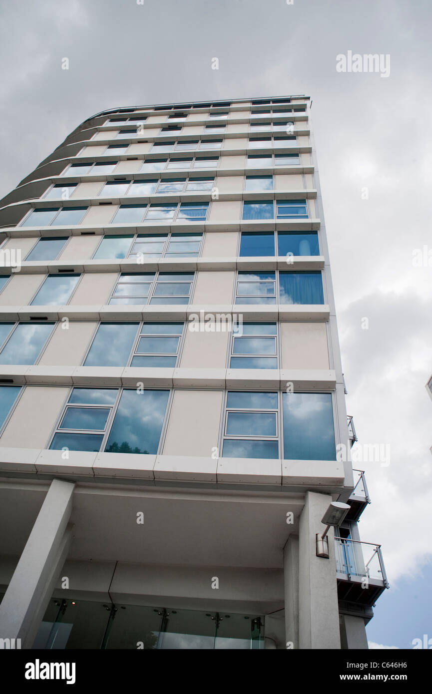 1950-51 Apartments Winchester Road, London NW3, appartements haut de gamme près de Swiss Cottage et St John's Wood. Banque D'Images