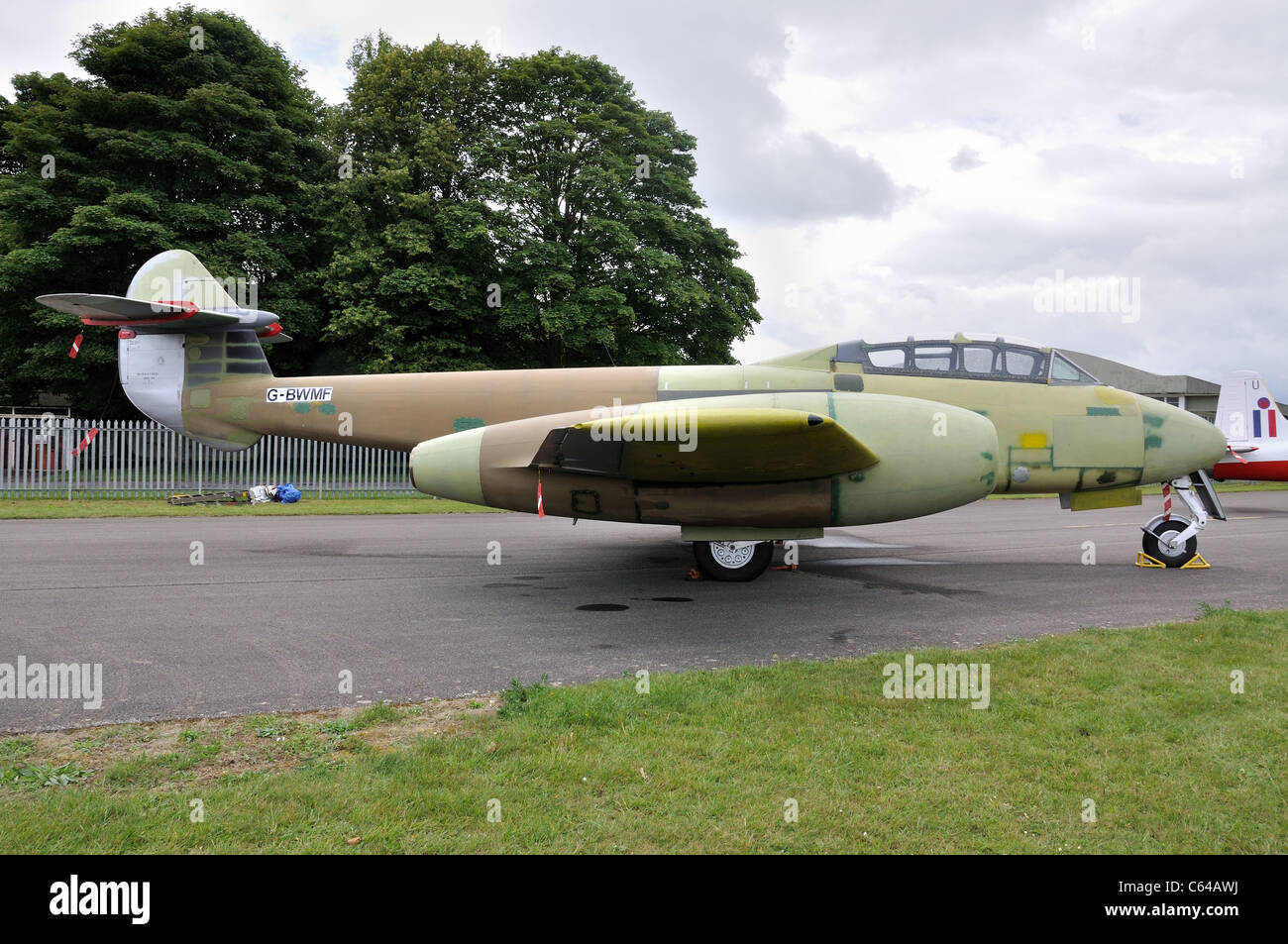 Gloster Meteor T7, CAA reg. G-BWMF, RAF reg. WA591 Banque D'Images