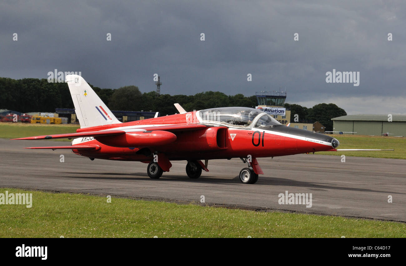 Folland Gnat T1 G-RORI (XR538) Banque D'Images