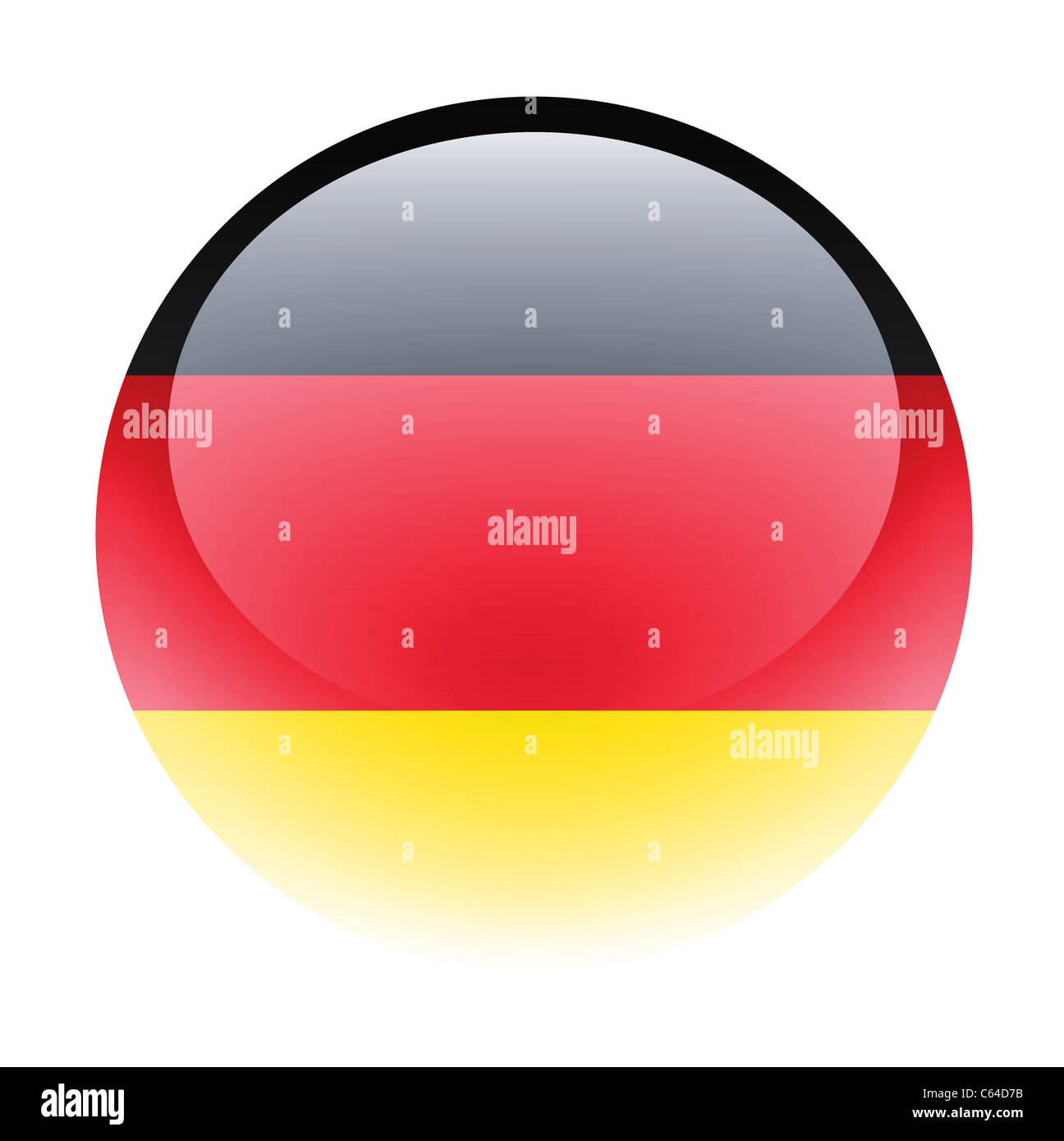 Aqua Bouton Pays Allemagne Banque D'Images