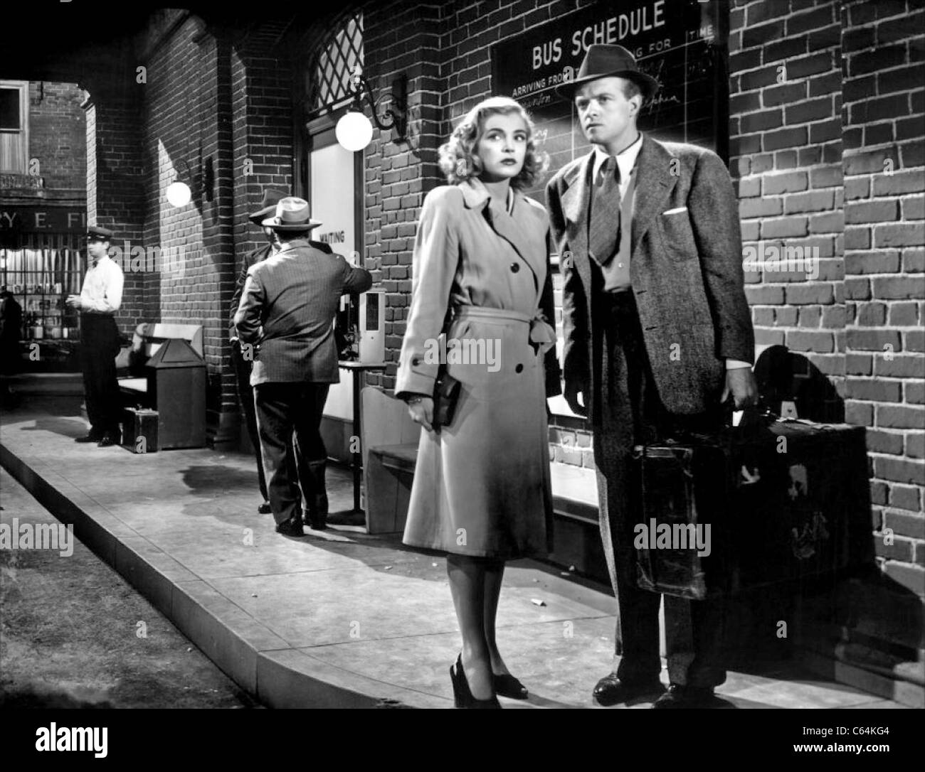 L'ÉTRANGE AMOUR DE MARTHA IVERS 1946 Hal Wallis Productions film avec Lizabeth Scott et van Heflin Banque D'Images