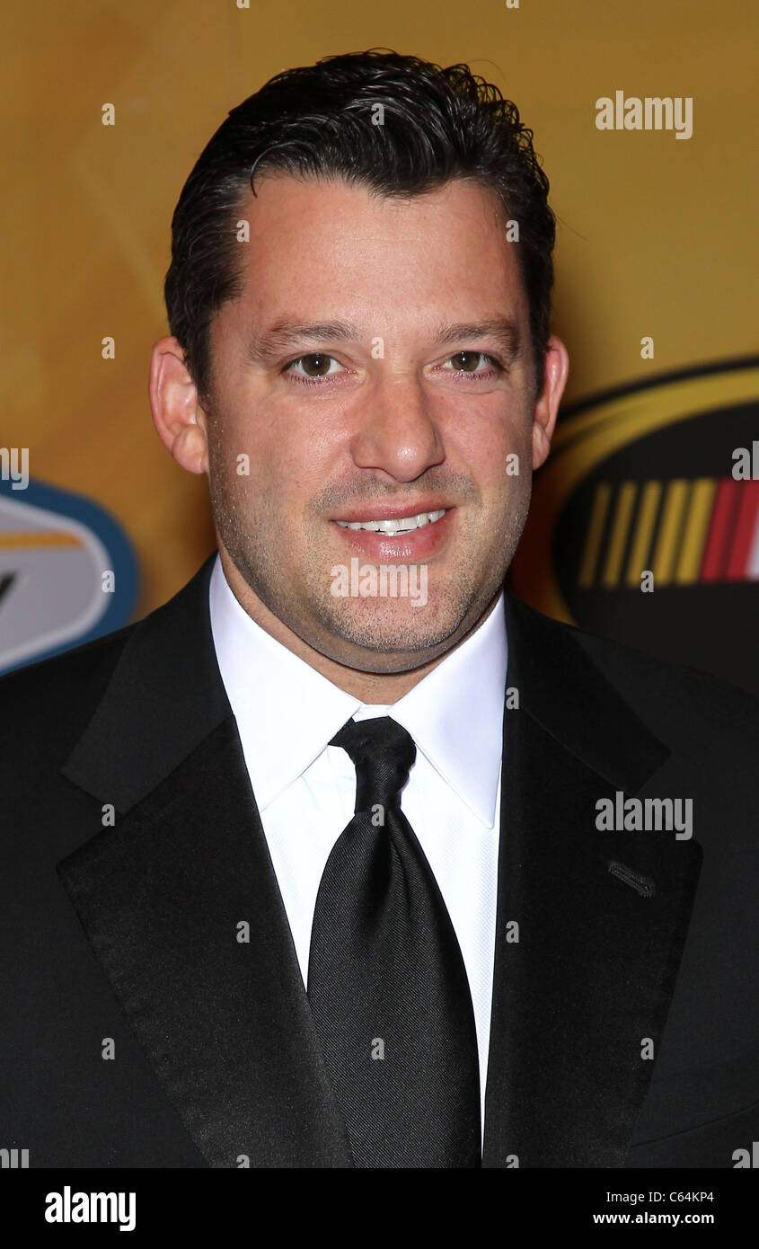 Tony Stewart présents pour la NASCAR Sprint Cup Series Awards Cérémonie, le Wynn Las Vegas, Las Vegas, NV, le 3 décembre 2010. Photo par : MORA/Everett Collection Banque D'Images