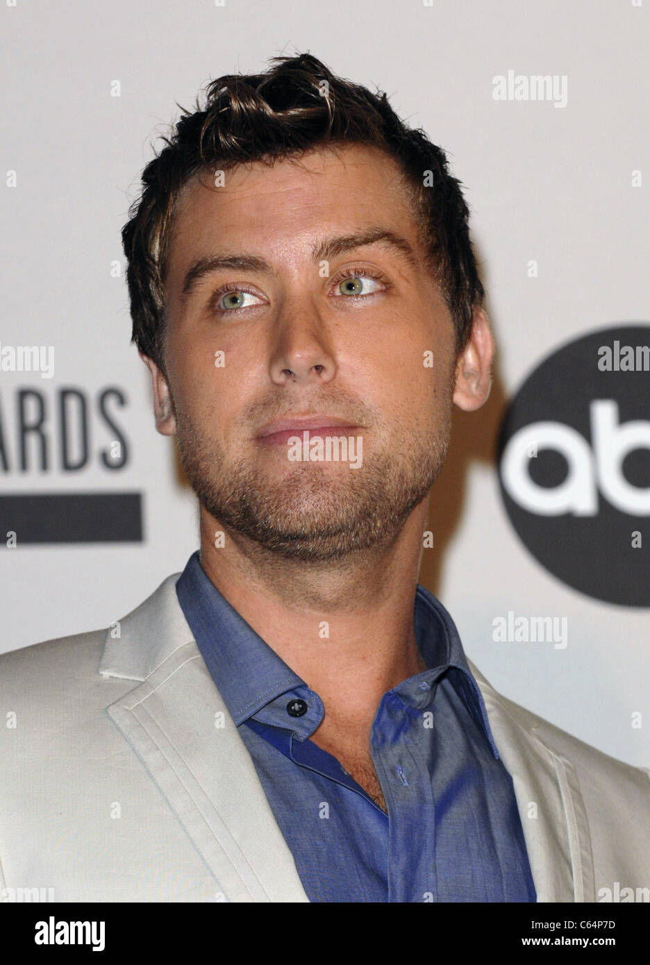 Lance Bass présents pour 2010 AMERICAN MUSIC AWARDS (AMA) annonce des nominations, le JW Marriott Los Angeles à Los Angeles. Vivre, Los Angeles, CA 12 Octobre, 2010. Photo par : Elizabeth Goodenough/Everett Collection Banque D'Images