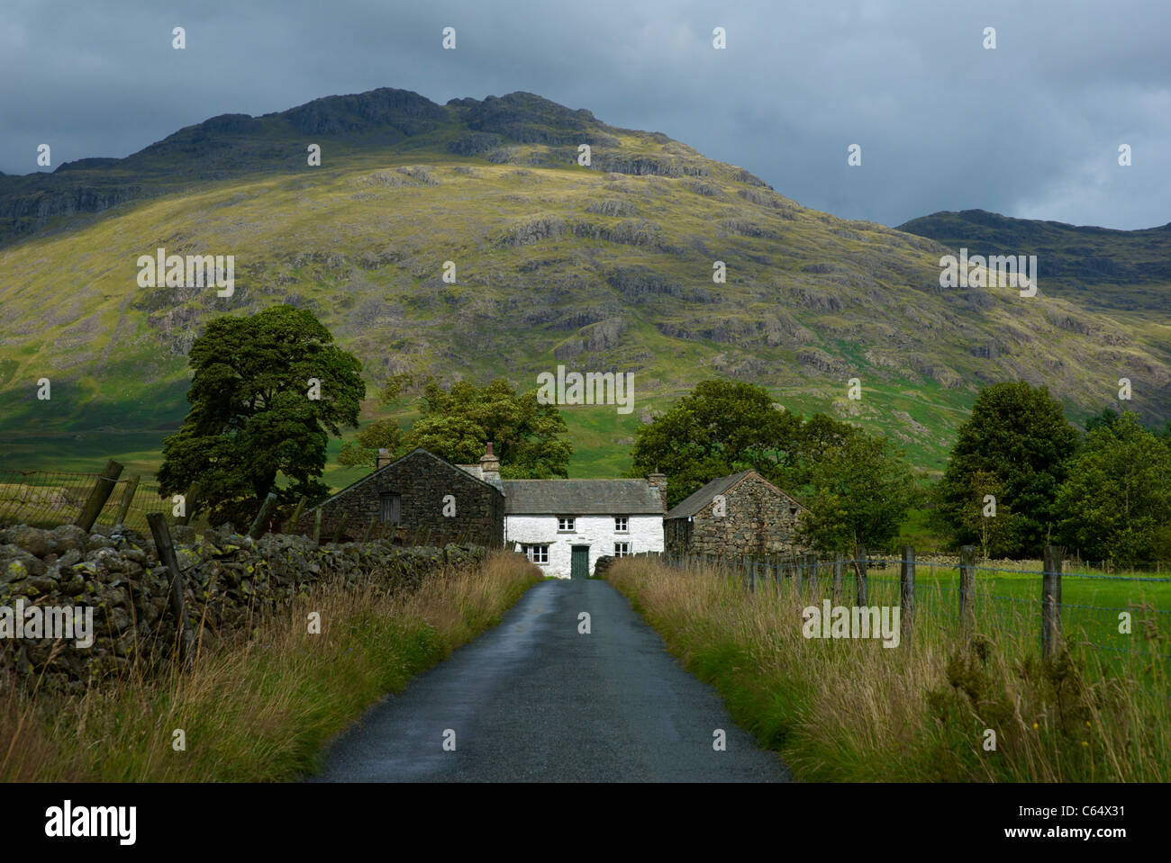 Dale Head, Duddon Valley, Parc National de Lake District, Cumbria, Angleterre, Royaume-Uni Banque D'Images