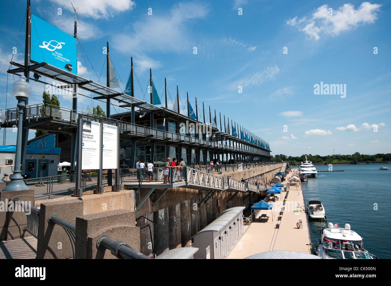 Vieux port de Montréal, Québec, Canada Banque D'Images