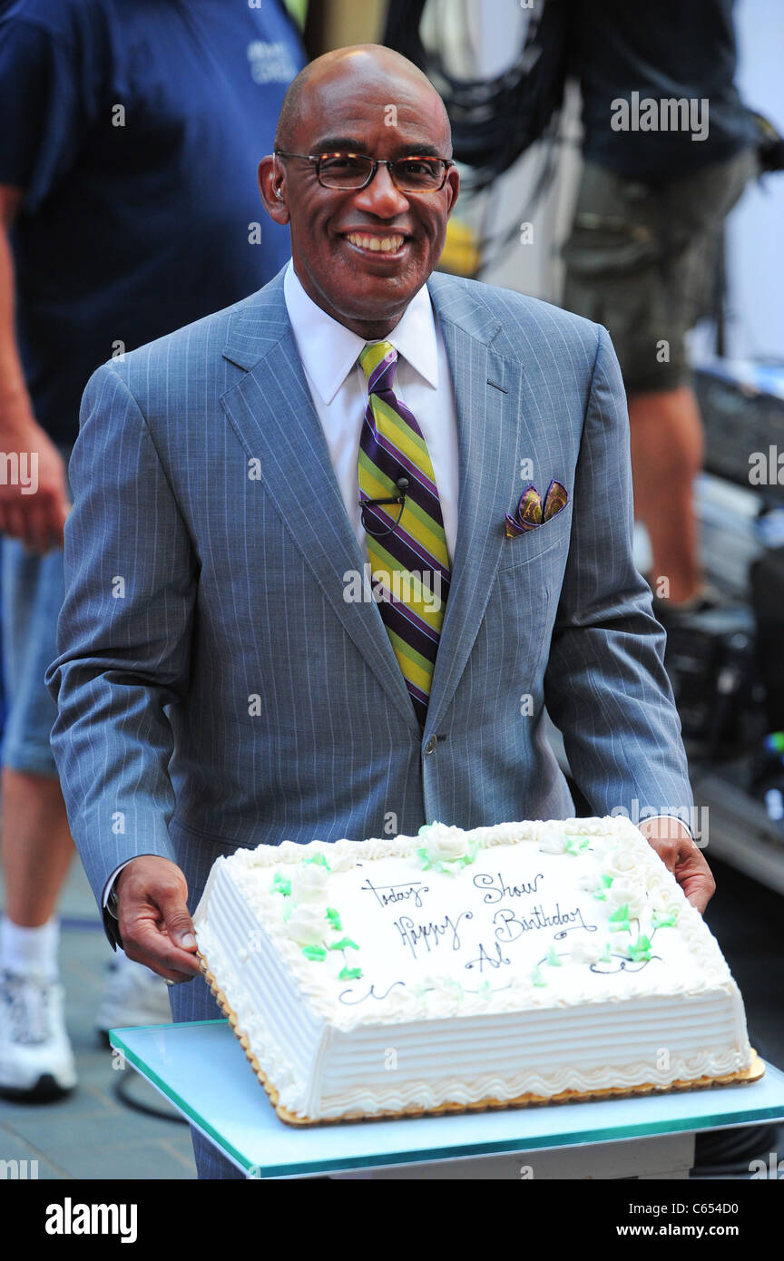 Al Roker sur scène pour NBC Today Show avec Concert Daughtry, Rockefeller Plaza, New York, NY Le 20 août 2010. Photo par : Gregorio Banque D'Images