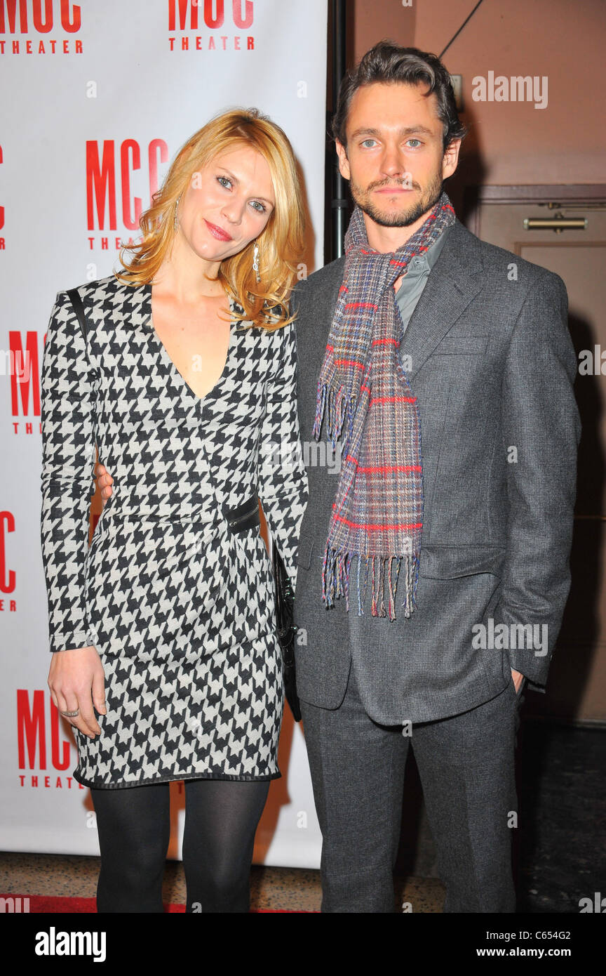 Claire Danes, Hugh Dancy aux arrivées pour le MCC du théâtre 2011 Gala mal attribué, Hammerstein Ballroom, New York, NY 14 Mars, 2011. Photo par : Gregorio T. Binuya/Everett Collection Banque D'Images