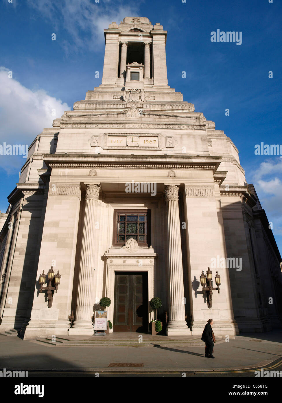 Freemasons Hall Great Queen Street Covent Garden London Banque D'Images