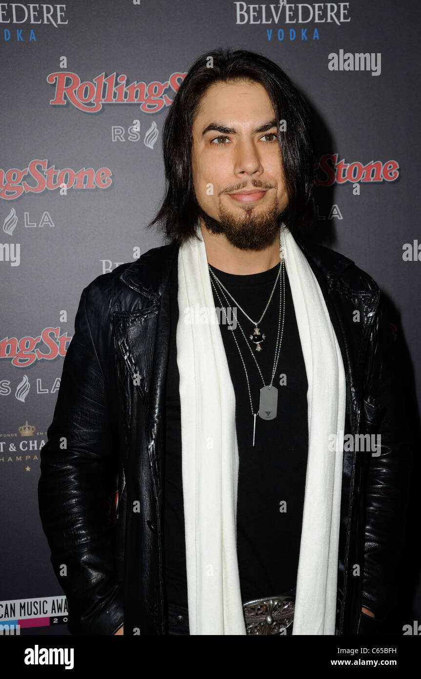 Dave Navarro à l'after-party pour Rolling Stone 2010 American Music Awards (AMA) VIP After Party, Rolling Stone & Restaurant Banque D'Images