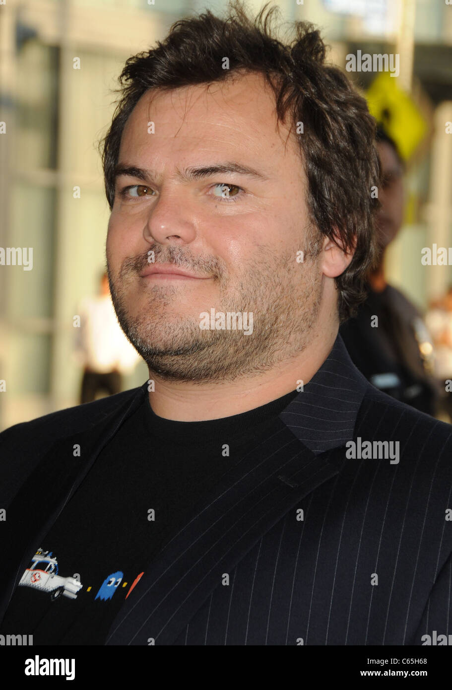 Jack Black au hall des arrivées pour BERNIE Premiere, Regal Theatres à L.A. Vivre, Los Angeles, CA, 16 juin 2011. Photo par : Dee Cercone/Everett Collection Banque D'Images