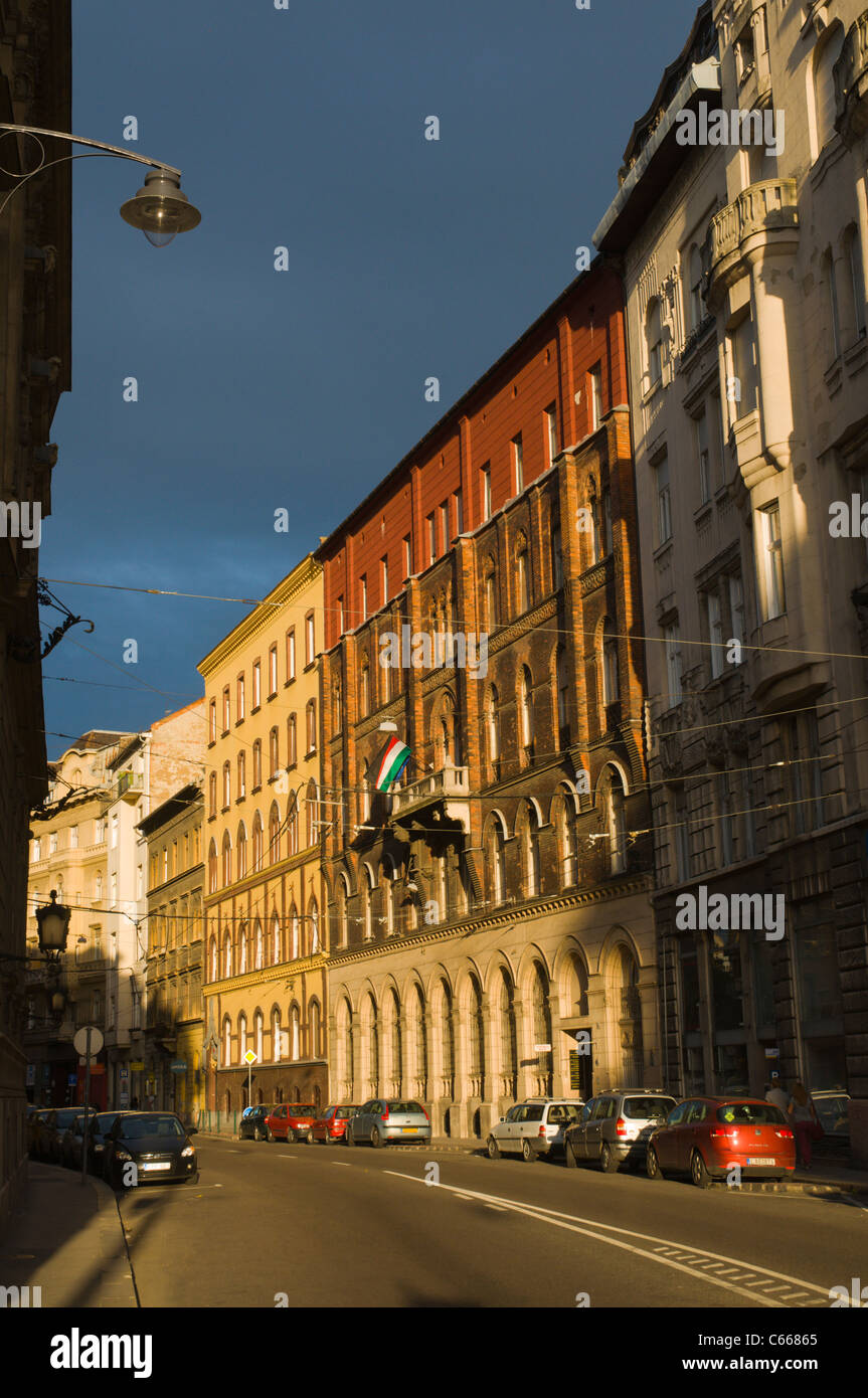 Baross Utca Budapest Hongrie Europe centrale Banque D'Images