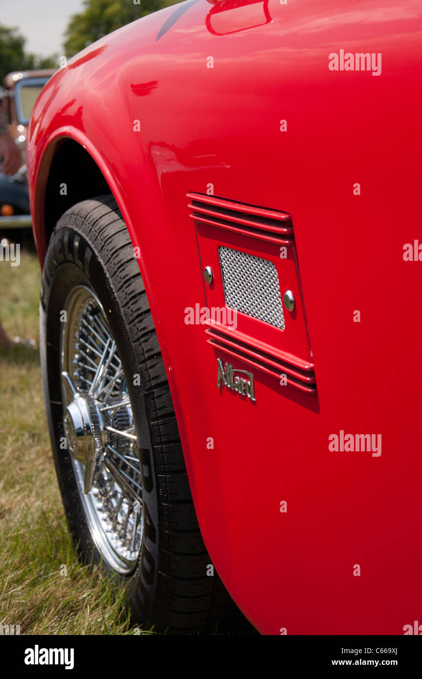 Voitures classiques à une exposition de voiture Banque D'Images