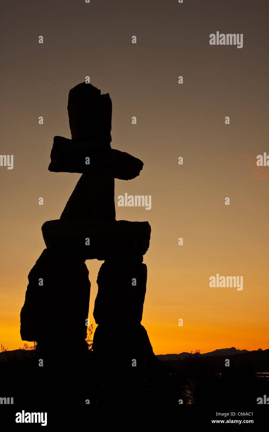 Inukshuk Banque de photographies et d’images à haute résolution Alamy
