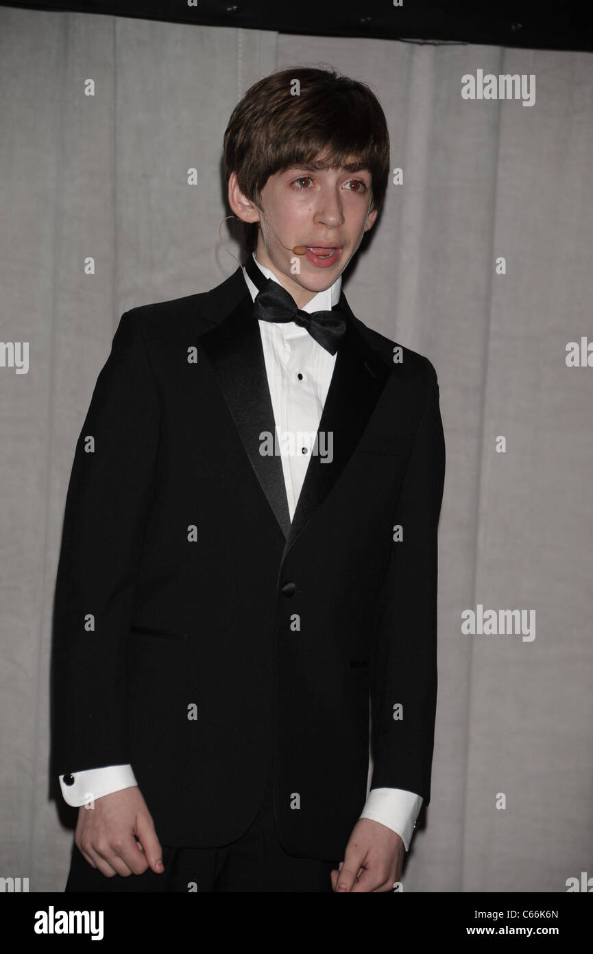 Jacob Clemente présents pour le duc d'Édimbourg le Prix International et le défi du jeune Américain, le dîner de Gala Banque D'Images