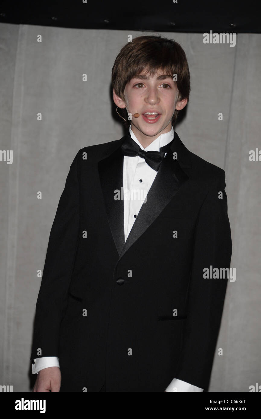 Jacob Clemente présents pour le duc d'Édimbourg le Prix International et le défi du jeune Américain, le dîner de Gala Banque D'Images