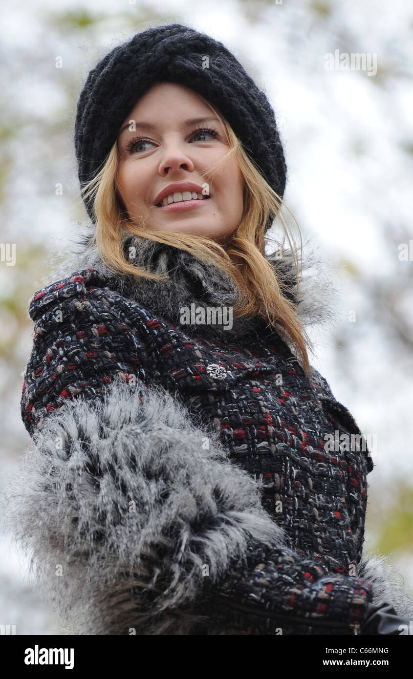 Kylie Minogue présents pour 84e congrès annuel de Macy's Thanksgiving Day Parade, , New York, NY 25 novembre 2010. Photo par : Kristin Banque D'Images