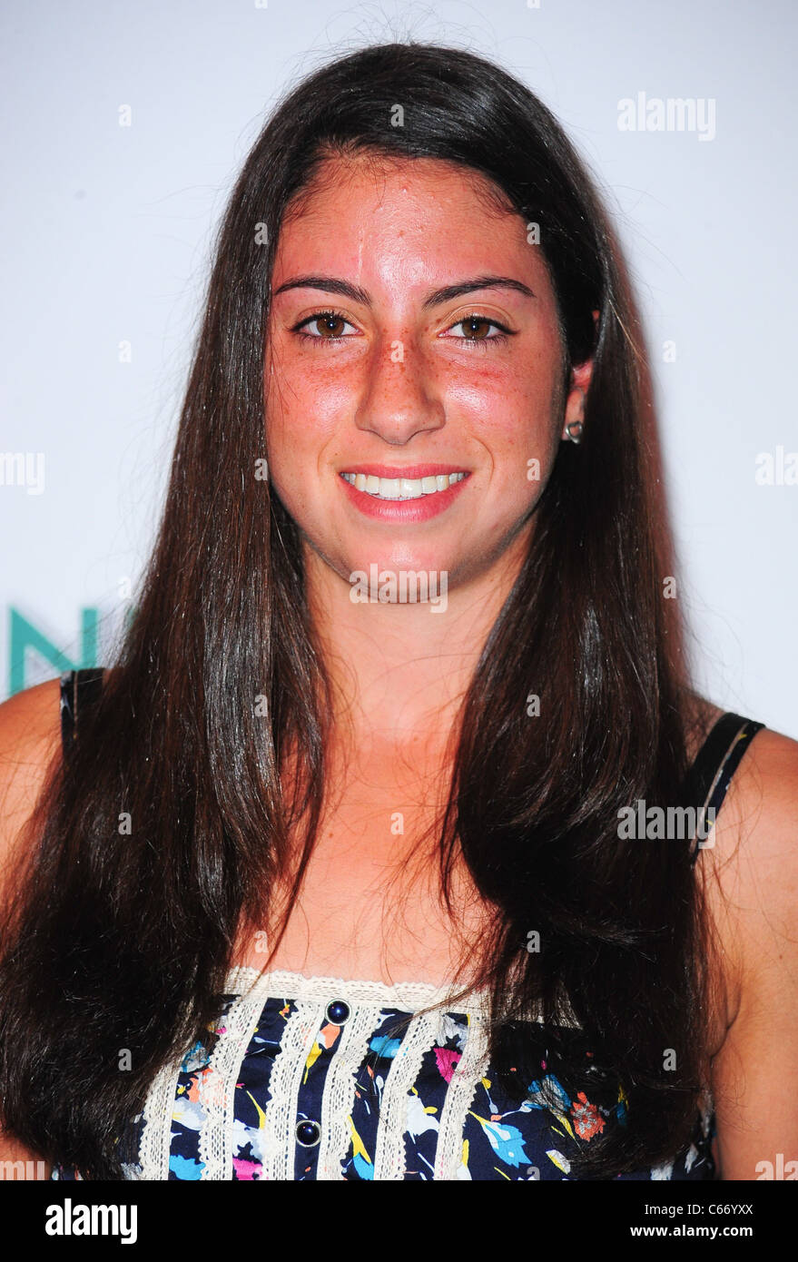 Christina McHale lors d'une comparution dans le cadre de la 11ème édition du BNP PARIBAS Taste of Tennis, W Hotel, New York, NY, le 26 août 2010. Photo par : Gregorio T. Binuya/Everett Collection Banque D'Images