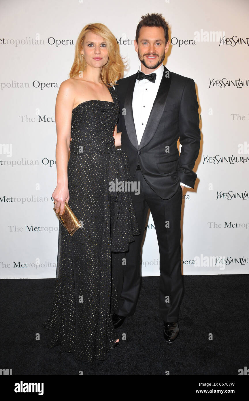 Claire Danes, Hugh Dancy présents pour la première du Metropolitan Opera LE COMTE ORY, Lincoln Center, New York, NY, le 24 mars 2011. Photo par : Gregorio T. Binuya/Everett Collection Banque D'Images