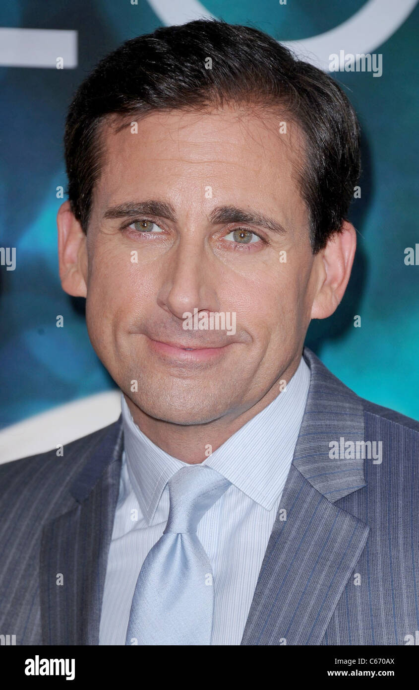 Steve Carell aux arrivées de Crazy, Stupid, Love. Premiere, le Ziegfeld Theatre, New York, NY 19 juillet 2011. Photo par : Kristin Banque D'Images