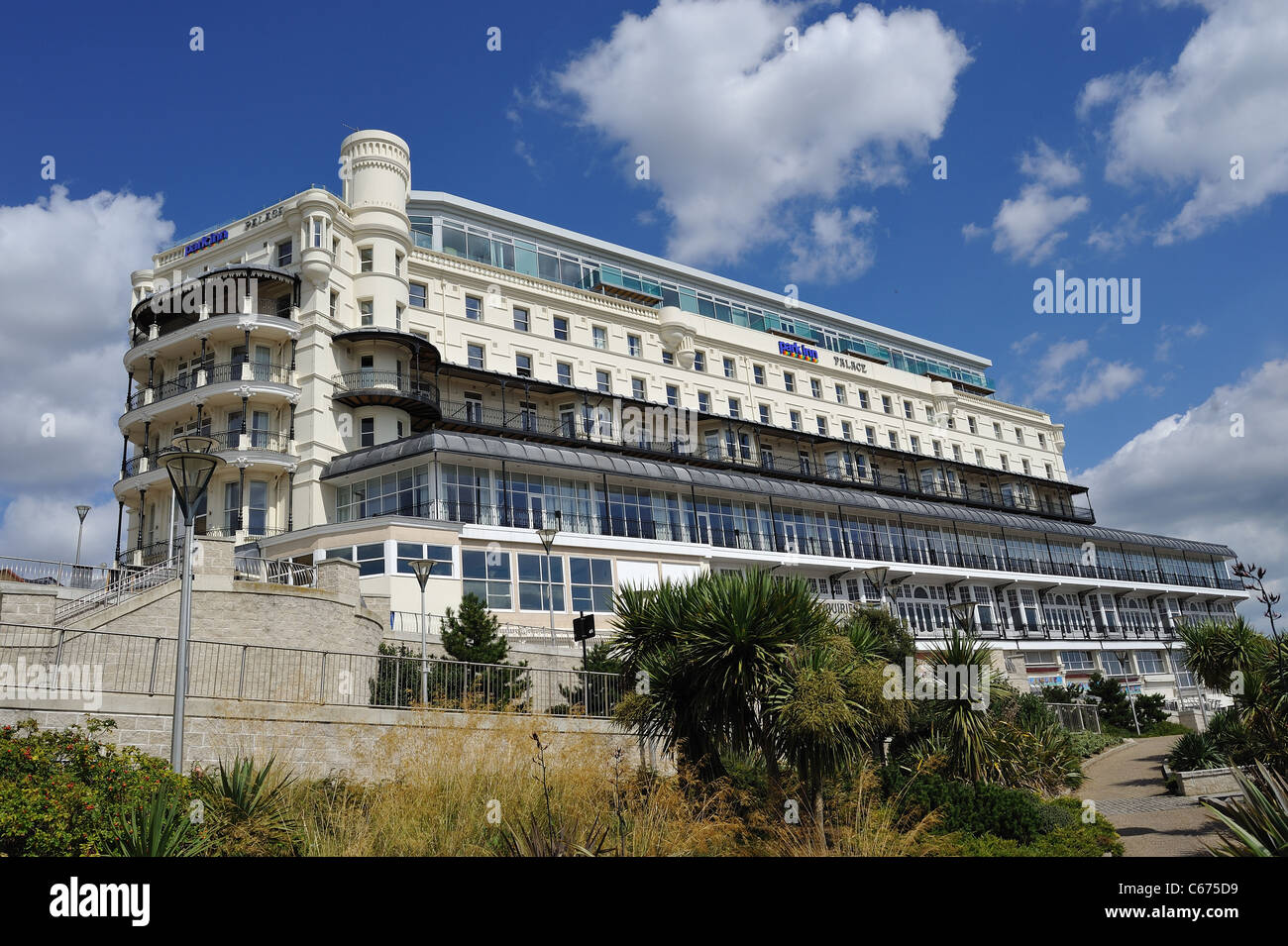 L'ancien Palace Hôtel maintenant le Park Inn by Radisson Palace Southend on Sea Banque D'Images