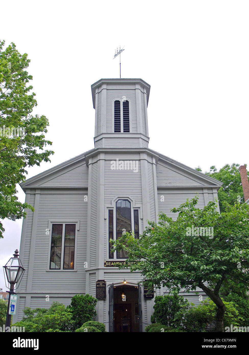 Seaman's Bethel, New Bedford Whaling National Historic Park, New Bedford, Massachusetts Banque D'Images