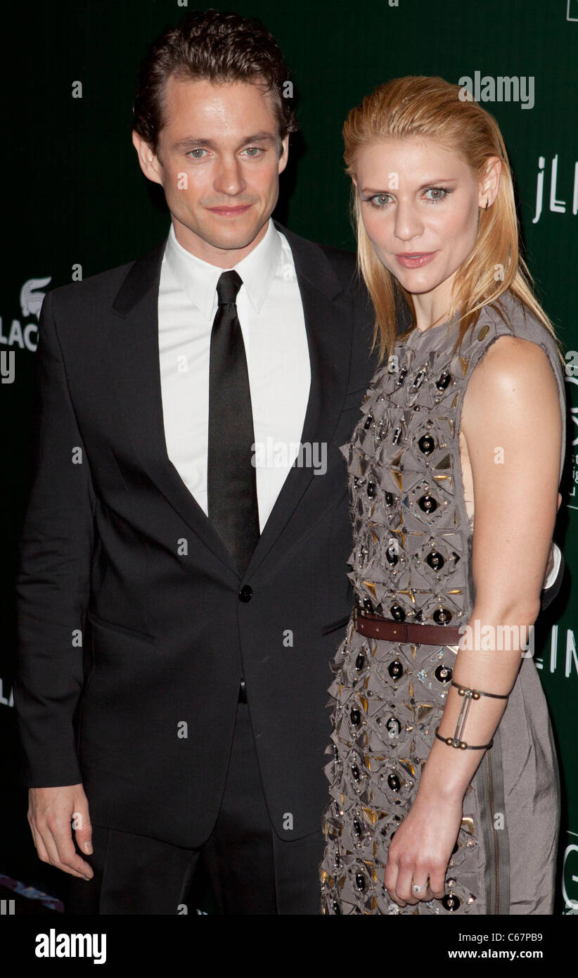 Hugh Dancy, Claire Danes aux arrivées pour 13 e les concepteurs de costumes Guild Awards, Beverly Hilton Hotel, Los Angeles, CA, le 22 février 2011. Photo par : Emiley Schweich/Everett Collection Banque D'Images